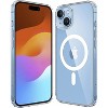 SaharaCase Hybrid-Flex Hard Shell MagSafe Phone Case for iPhone 15 Shock Absorbing Clear (CP00441) - 3 of 4