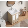 ORRD 24" Bathroom Vanity Sink Base, Wooden Freestanding Cabinet, Ready-to-Assemble Storage Unit for Bathroom - 2 of 4
