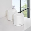 TP-Link Wi-Fi 6 AX3000 Mesh Router System 2- Mesh Routers Deco W6000 (2-Pack)5,000 sq. ft. of Wi-Fi Coverage White Manufacturer Refurbished - 3 of 3