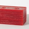 Vance Kitira 12.25" Layered Brick Candle, Red - 2 of 4