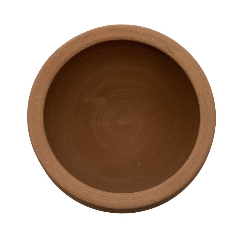 Natural Terracotta Serving Pot with Lid by Foreside Home & Garden, 4 of 8