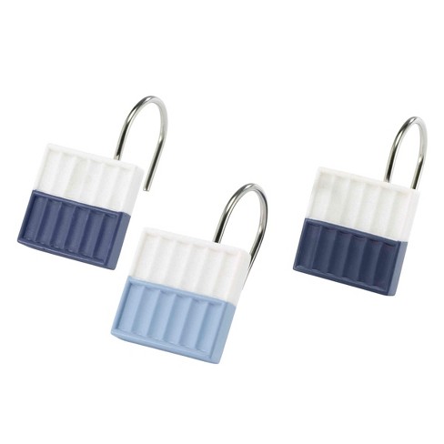 Nicole Miller Sydney Black/gold Shower Hooks : Target