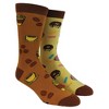 Crazy Dog T-Shirts Women's Coffee and Donuts Socks Funny Breakfast Brunch Morning Vintage Novelty Footwear - 2 of 4
