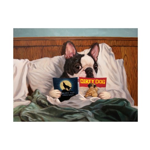 Artko 43.5cm 'Dirty Dog' Framed Print by Lucia Hefferman main image 0