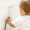 Regalo Home Safety White Outlet Cover Box Child Safety Includes Cover for Outlet or Light Switch - White - 4 of 4