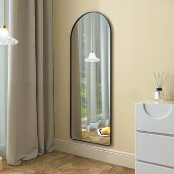 Organnice Arched Full Length Mirror Floor Mirror