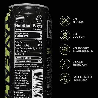 LMNT Citrus Salt Zero-Sugar Electrolytes Sports Drink - 4pk/16 fl oz