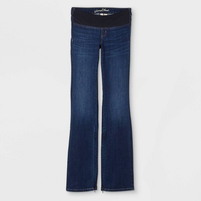 Women's Adaptive Bootcut Jeans - Universal Thread™ Dark Denim Wash 8