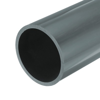 Unique Bargains Water Plumb DIY Crafts High Impact Rigid Round Pipes 8" Length