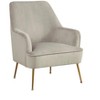 Alpine Furniture Rebecca Chair, 28 x 28 x 35, Grey - 3 of 4