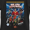 Girl's Shazam! Fury of the Gods We Are the Power Comic Book Cover T-Shirt - 2 of 4