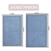 Home Weavers Luxury Collection 100% Cotton Tufted Bathroom Rug Set, Non-Slip Latex Bath Rug Set - 3 of 4
