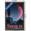 Trends International Star Wars: Yavin 4 - Where Hope Prevailed by Russell Walks Framed Wall Poster Prints - 3 of 4