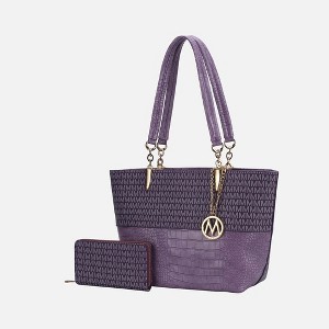 MKF Collection Sasha Tote Women’s Vegan Leather Spacious Interior Handbag by Mia K - 1 of 4