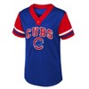 MLB Chicago Cubs Girls' Henley Jersey - 2 of 3