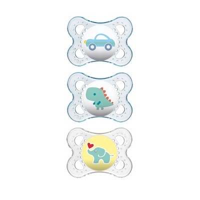 Mam - Perfect Night Collection Pacifier 2Ct, 0-6 M, Unisex