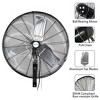 BILT HARD 24 inch 6500 CFM High Velocity Wall Fan 3-Speed Wall Mount Oscillating Shop Fan for Commercial Garage Warehouse Workshops - 3 of 4