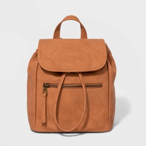 Mini Flap Backpack - Universal Thread Light Brown, Women