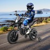 Costway 12V Licensed Aprilia Kids Ride On Motorcycle Electric Dirt Bike with Light & Music - 2 of 4