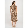 WEST K Women's Giselle Sleeveless Dolman V-Neck Midi Dress - 4 of 4