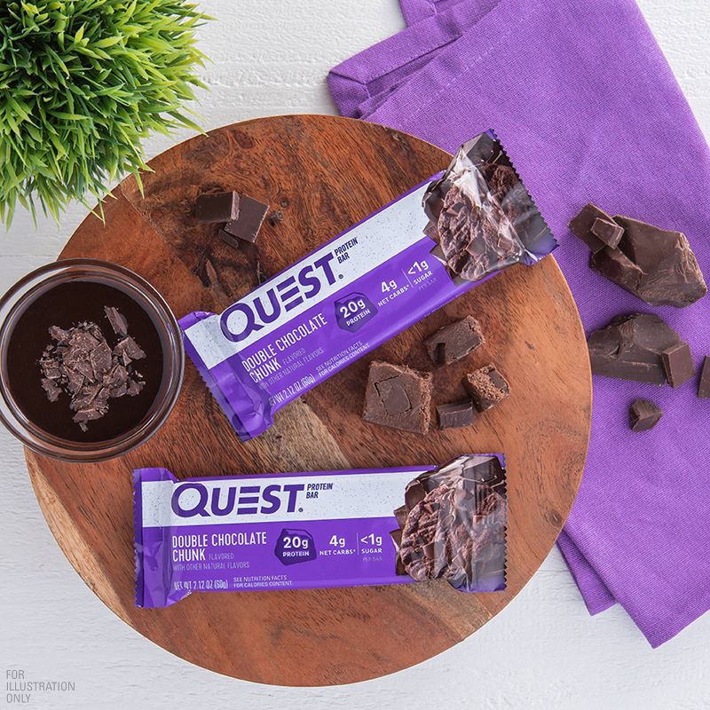 Quest Nutrition Protein Bar - Double Chocolate Chunk - 12ct, 4 of 12