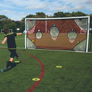 QUICKPLAY Target Net for Soccer Goals (excl. goal) (4 sizes) - 1 of 4