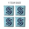 NHL Seattle Kraken 4pk Light Blue Toss Game Set - 2 of 4