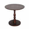 LIVAREEmlen 23'' Accent Round Side Table,Modern Accent Nightstand with Solid Wood Leg for Living Room,Bedroom,Corners,Office - 2 of 4