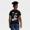 Boys' Short Sleeve 'Solar system' Graphic T-Shirt - Cat & Jack™ Black - 3 of 4