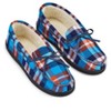 Collections Etc Women's Bright Plaid Slippers - 3 of 4