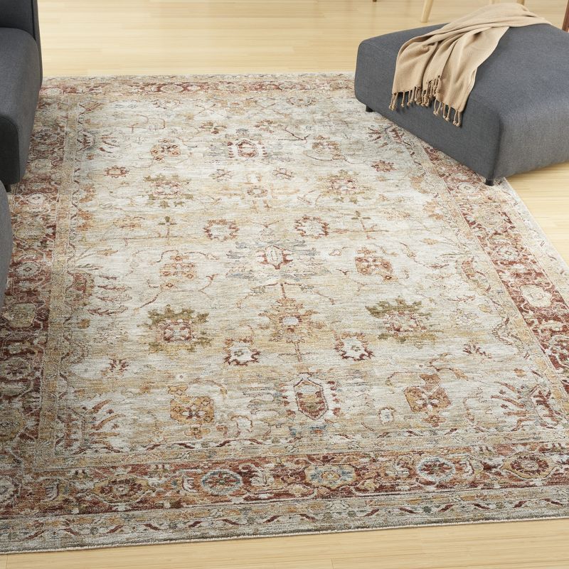 Nourison Petra Floral Traditional Indoor Rug, 3 of 15