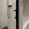 NicBex Shower Door 32"W x 72"H Frameless Pivot Glass Tub Door with 1/4" (6mm) Clear Tempered Glass with Reversible Installation - 2 of 4