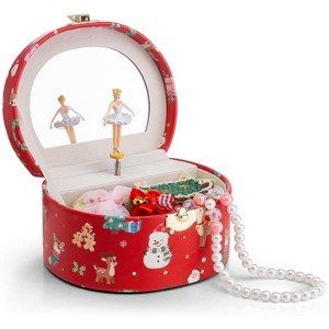 Musical Jewelry Box for Girls - Kid Music Box with Ballerina for Birthday Bedroom Decor - 1 of 4