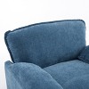 KTMBDW Accent Chairs for Living Room Chairs Reading Chair Mid Century Modern Chair Soft Chenille Sofa Chair Upholstered Arm Chair - 4 of 4