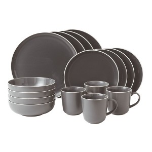 Gordon Ramsay Bread Street Kitchen Dinnerware Set Slate, 16 Piece Set - 1 of 1