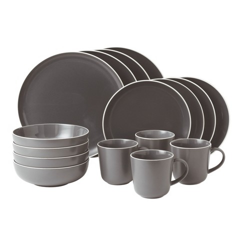 Gordon Ramsay Bread Street Kitchen Dinnerware Set Slate, 16 Piece Set - image 1 of 1