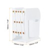 Unique Bargains Adjustable Bookend with Pen Holder Expandable Magazine File Organizer Holder for Office 1 Pcs - 3 of 4