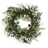 Vickerman 24" Artificial Mixed Olive Leaf Wreath - image 4 of 4