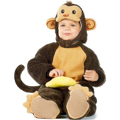 Joyfy Toddlers' Halloween Costume Infant Baby Monkey Costumes for Halloween Cosplay