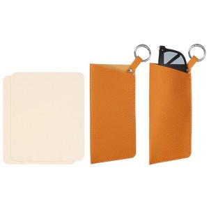 Unique Bargains Soft Portable Scratch-Resistant Slip-in Eyeglass Cases 2 Pcs - 1 of 4