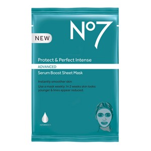 No7 Protect & Perfect Intense Advanced Serum Boost Face Mask Sheet - .73oz