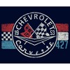 Men's General Motors Chevrolet 1953 Corvette Pull Over Hoodie - 2 of 4
