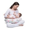 Boppy Original Feeding and Infant Support Pillow - Floral Stripes - image 2 of 4