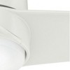 Hunter Fans 54" Havoc Ceiling Fan Fresh White Finish - Modern Design, Wet Rated, Integrated LED, 3 Blades, Optimal Cooling Performance - 3 of 4