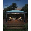 13x13FT Pop-Up Gazebo: Outdoor tent with mesh cover, adjustable height canopy, perfect for backyard and patio use, includes carry bag. - 2 of 4