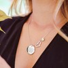 Pavilion Gift Company - Grandma  Golden Shadow Crystal - 16.5"-20.5" Engraved Rhodium Plated Austrian Element Necklace - Necklaces - 2 of 4