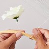 Juvale 300 Pieces White 22 Gauge Floral Wire Stems for DIY Crafts, Artificial Flower Arrangements, 16 In - 2 of 4