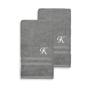 Linum Home Textiles 100% Turkish Cotton 2PC Denzi Bath Hand Set - 1 of 1