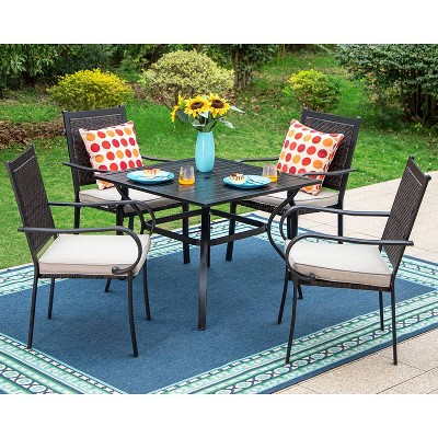 Target patio table discount and chair sets