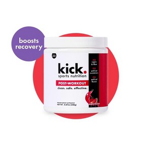 Kick Sports Nutrition Post Workout Powder, Watermelon Flavor, 30 Servings - 1 of 4